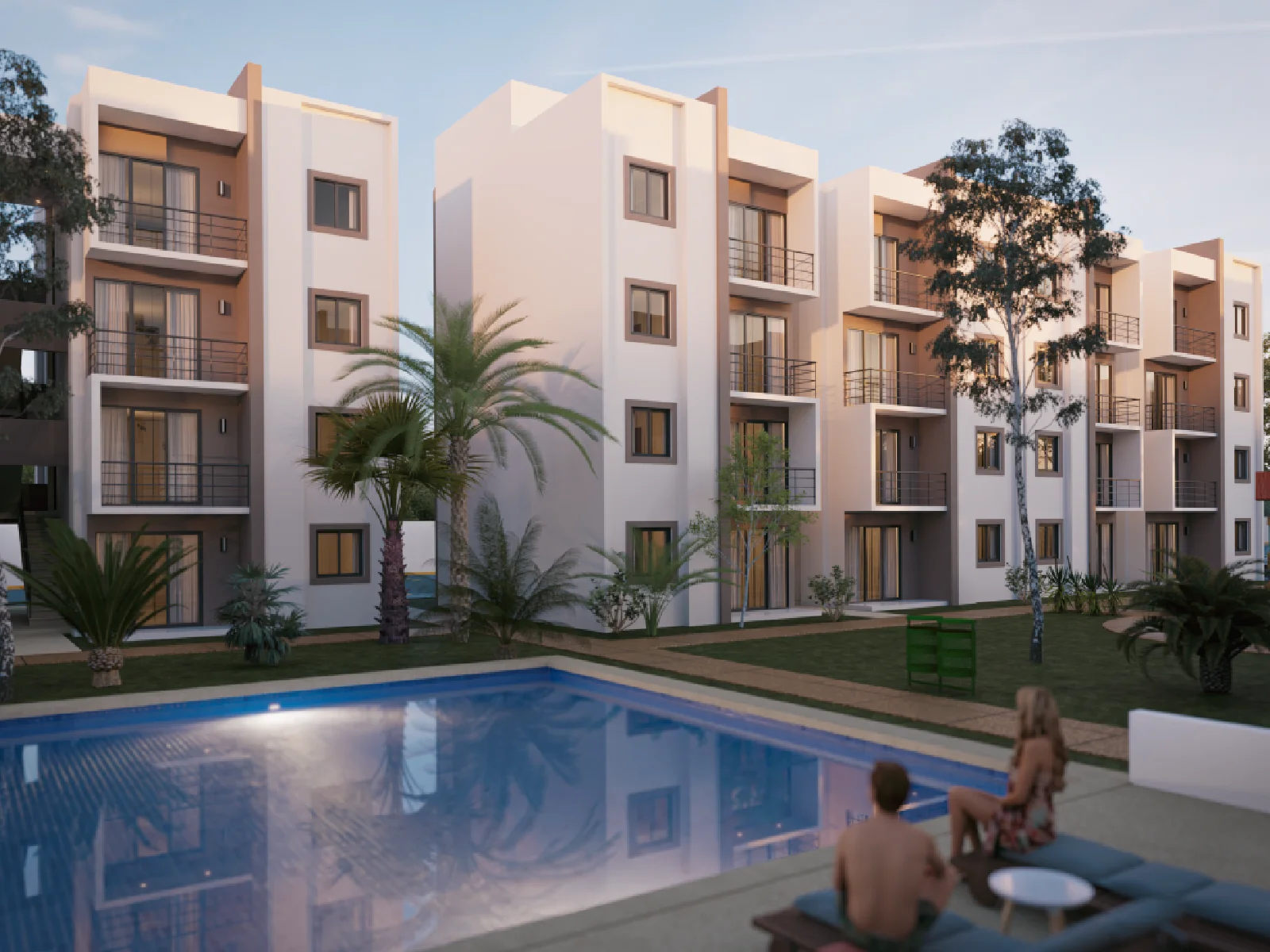 Valmira Living resort pool and residences, Cancún